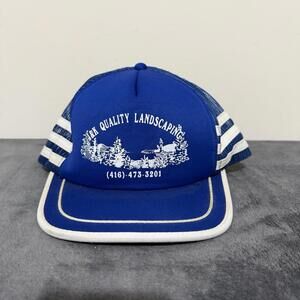 Vintage BK Quality Landscaping Trucker Hat O/S Unisex